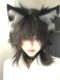 Mullet head wig men's short hair fashion trend Japanese handsome wolf tail fluffy natural unisex full headgear style