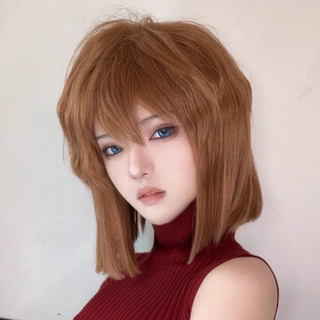 Aoi Kudo Cosplay Wig from Detective Conan, Popular Online Style, Short Bob Haircut, Anime Japanese Style Full Wig