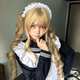 Vintage Doll-Style Cosplay Roman Curls Daily Lolita Sweet Natural Hair Clip Double Ponytail Full Head Wig
