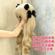 Sweet Girl Wig with Long Curly Hair, Lolita Style, Cute and Natural, Jk Bangs, Big Wavy Long Curly Hair, Full Head Wig
