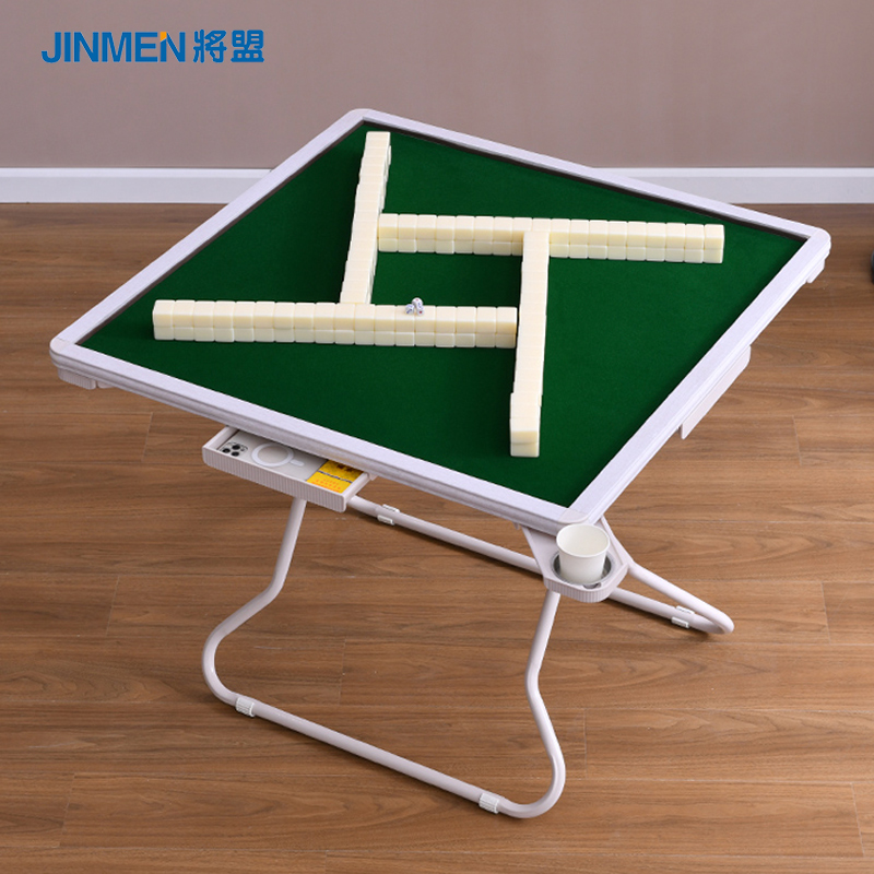 Play the Confederation minimalist mahjong table Home Hand rubbing and playing cards table small foldable wooden table manual chess table mahjong table-Taobao