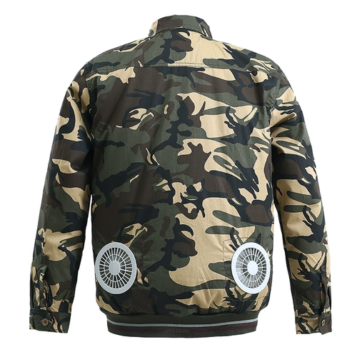 Летний охлаждающий вентилятор для работы, хлопковый комплект