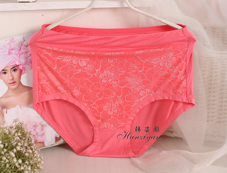 200 pounds chất béo mm đồ lót nữ siêu lớn cộng với phân bón XL trung niên mẹ béo eo cao đồ lót mùa hè sợi tre đồ lót calvin klein nữ chính hãng