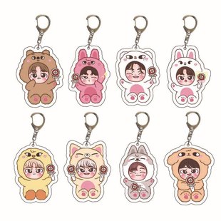 Акриловый брелок Stray Kids SKZOO, фигурка-талисман 8,4×5,24×3,5 см, 22 г