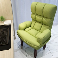 Зеленая съёмная подушка, 30см