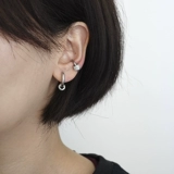 Брендовые изысканные серьги из нержавеющей стали, без проколов ушей