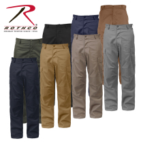 Rothco plain BDU tooling tactical pants polyester cotton twill wear-resistant skateboard training pants 7971 button section