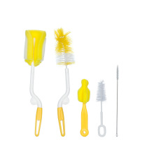 Sponge Baby Milk Brush Five Sets Pacifier Brush Straw Brushed Water Cup Cleaning Brush Straws