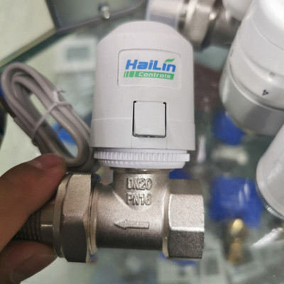 海林 [电热执行器T51V220NCNO 水地暖恒温阀驱动器分集水器控制器]