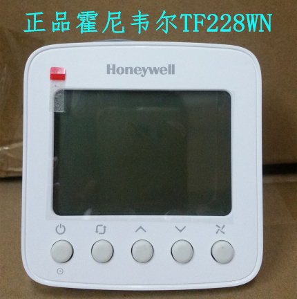 Genuine Honeywell Lcd Thermostat Tf228Wn Central Air Conditioning Panel Fan Coil Unit Controller Switch