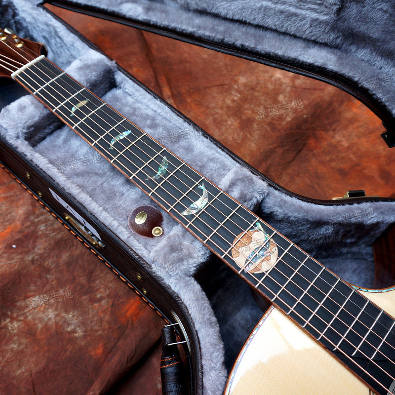 Sf Magic Mak Jack Guitar Full Board Whale Song 1aj Handmade Veneer