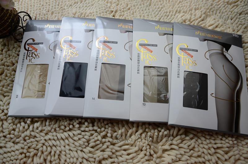 Myers nhung siêu mỏng tummy hip pantyhose áp lực stovepipe 10D 8123 vớ siêu mỏng