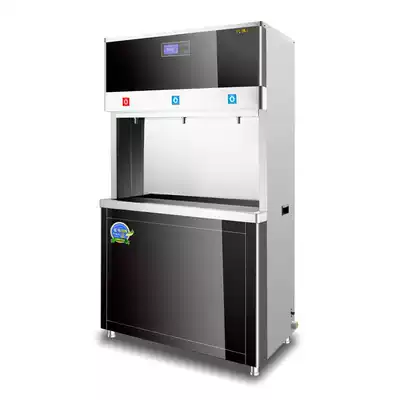 Commercial large-capacity water dispenser stainless steel energy-saving touch screen filter drinking station School factory kindergarten direct drinking machine