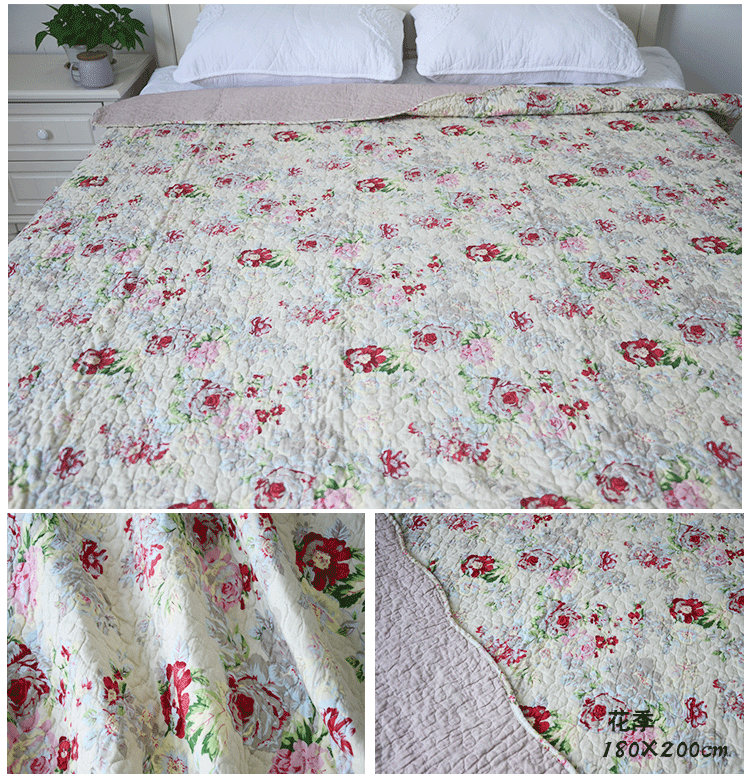 Bông mùa hè có thể giặt bông tấm kép-sử dụng quilting là cotton giường đơn mat trải giường mùa hè mát mẻ là