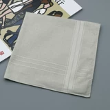 Хлопковый старомодный мягкий носовой платок подходит для мужчин и женщин, классический шарф