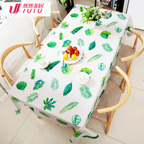Tablecloth waterproof and oil-proof disposable cloth desk ins Wind Nordic tablecloth pvc coffee table table mat tablecloth