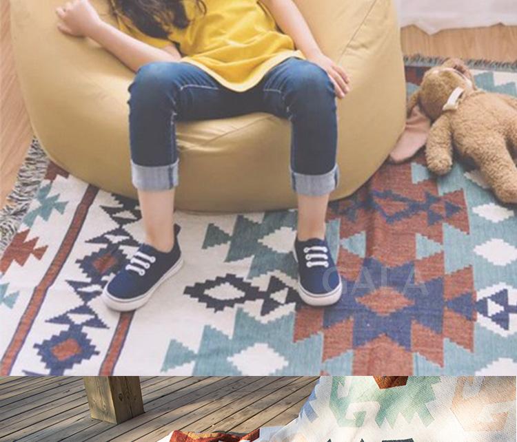 ins Bắc Âu Bohemian tấm thảm tấm thảm vải treo nền vải dày để tăng phòng khách tường phòng ngủ trang trí - Tapestry thảm treo tường mandala