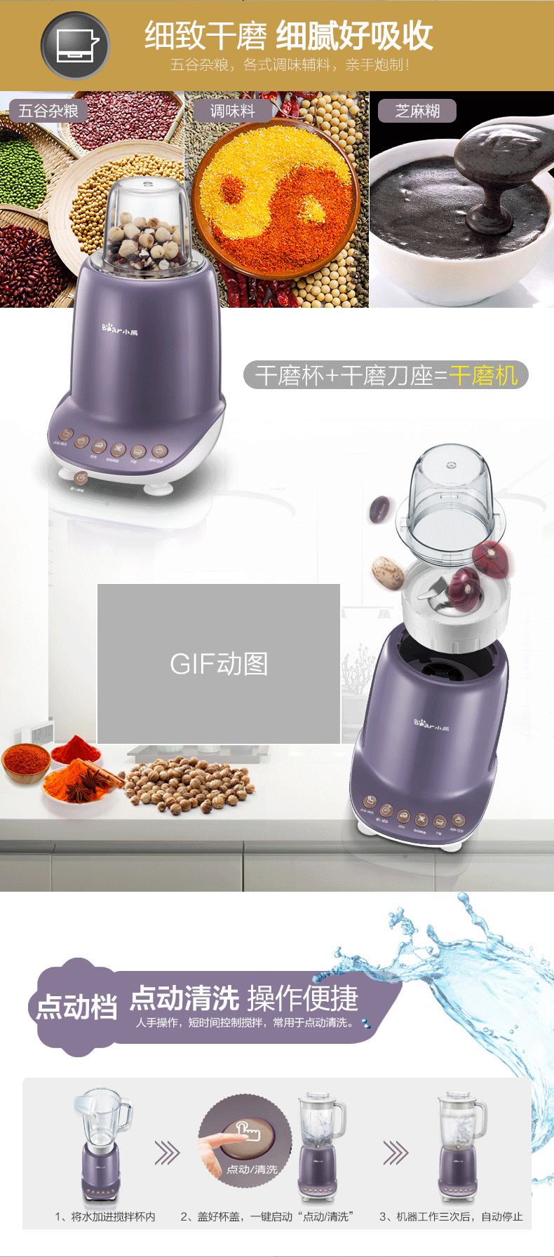 máy sinh tố Máy ép thức ăn gia đình nhỏ máy trộn tự động máy ép trái cây đa chức năng nước ép máy ép nước trái cây - Máy ép trái cây dụng cụ ép trái cây