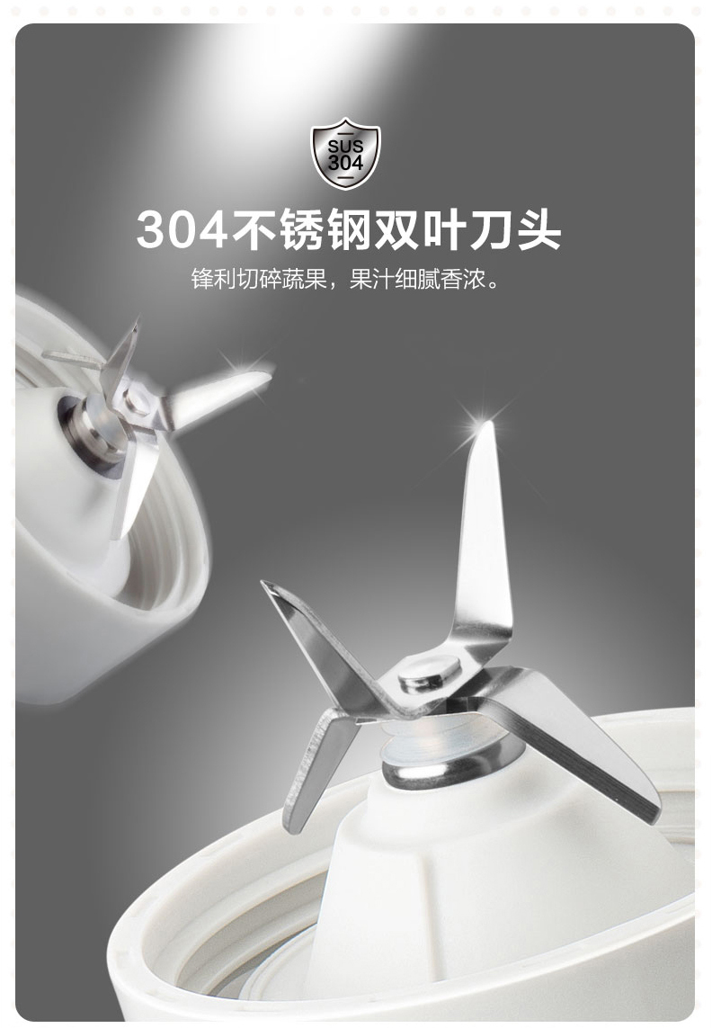 giá máy ép trái cây Máy ép trái cây cầm tay hộ gia đình nhỏ ly nước trái cây sinh viên tự động máy ép trái cây và rau - Máy ép trái cây máy xay sinh tố cầm tay lock&lock