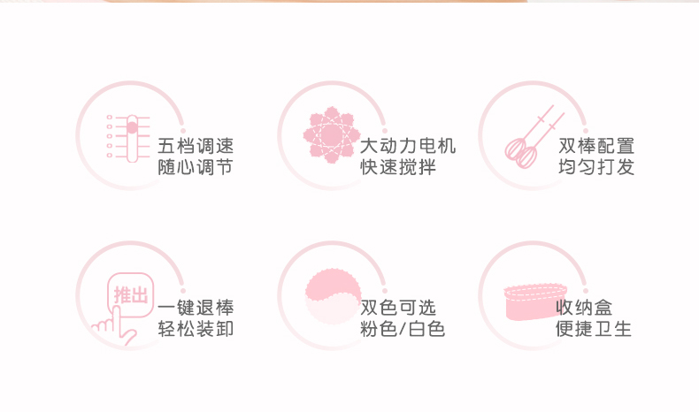 máy đánh trứng joly Máy đánh trứng gấu gấu DDQ-A01G1 điện khuấy trứng kem cầm tay nướng 125W 	máy đánh trứng và trộn bột cầm tay