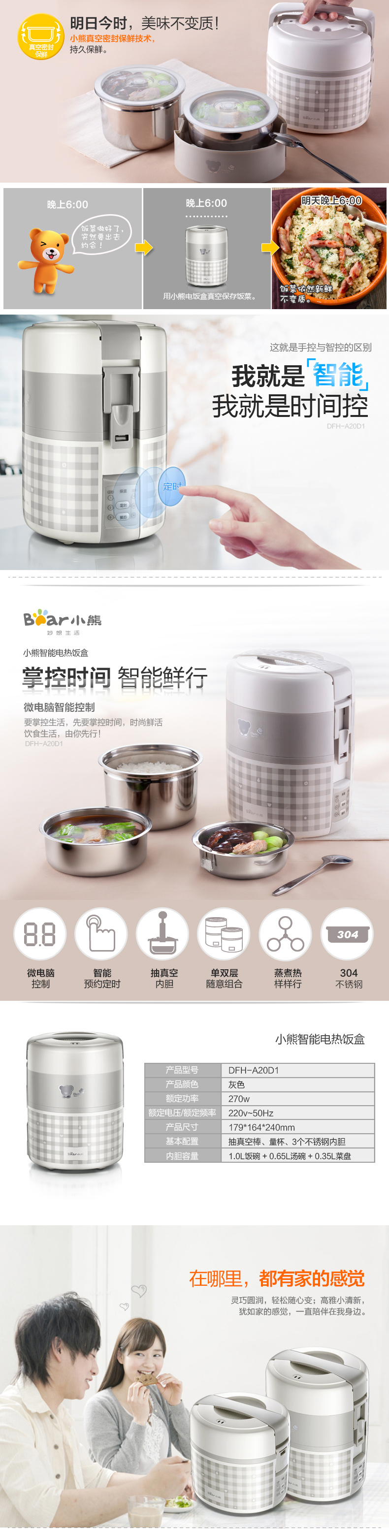 hop com cam dien Hộp cơm điện gấu hộp cơm trưa cách điện ba tầng có thể cắm vào nồi điện nóng nồi cơm điện nồi cơm điện nồi cơm điện hộp cơm cắm điện magic korea
