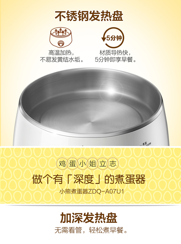 Nồi trứng điện đôi inox hấp nồi hấp điện sinh viên nhà nhỏ hấp trứng nhỏ hầm trứng - Nồi trứng 	nồi lẩu mini nào tốt
