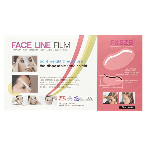 Челка для парикмахерской, одноразовая детская маска