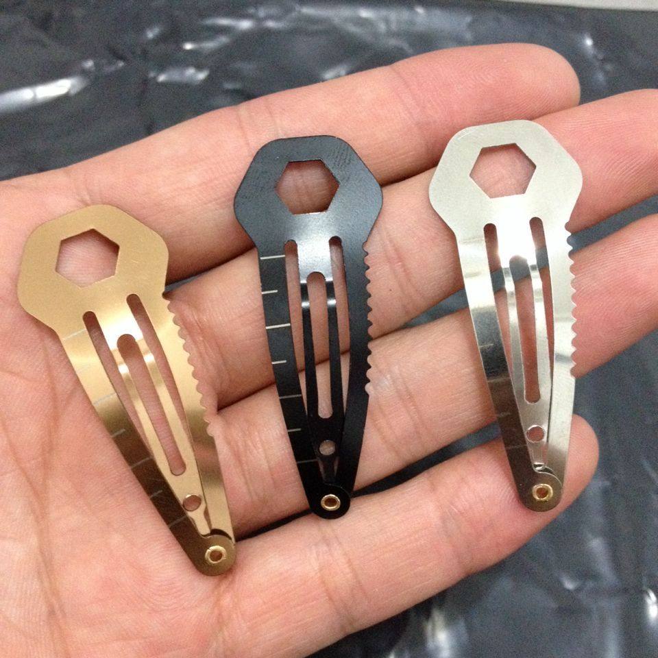 Hairpin tool Anti-Wolf Wolf Tool Multifunctional Tool Stainless Steel Spring Steel EDC Carry-on Tools