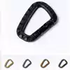 ITW Lightweight medium-sized tactical hanging buckle External large D-buckle carabiner Backpack buckle Keychain High load-bearing