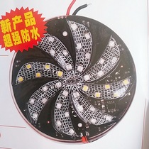 Small windmill Glue truck flash light 12v24v side light car side warning light trailer super bright waterproof strong light