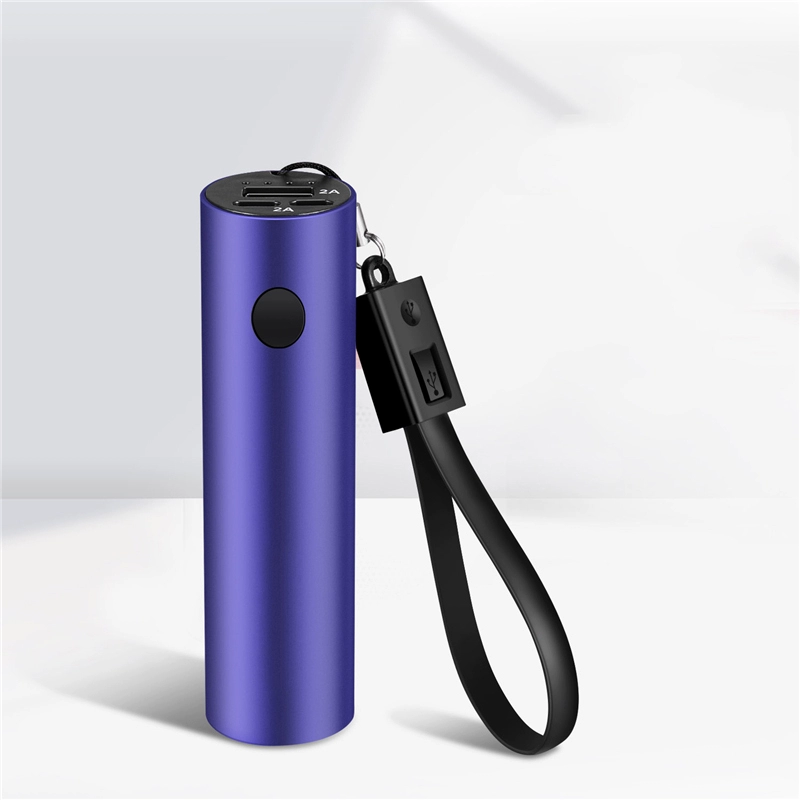Đèn pin sạc Po 5000 mA son môi nhỏ cầm tay điện thoại di động nhỏ táo sáng tạo mỏng hình trụ graphene nhanh phí di động đa chức năng túi kho báu ngoài trời đèn pin - Ngân hàng điện thoại di động sạc dự phòng topk 10000mah