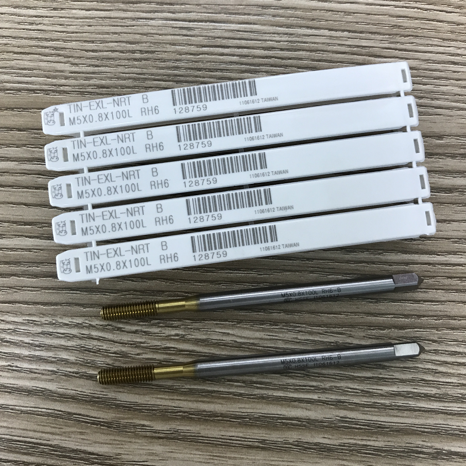 Taiwan's big treasure TOSG machine M2M2 M2M2 5M3M3 5M4M5M6M8M10M12 5M4M5M6M8M10M12 handle plated titanium extrusion screw tap