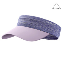 Selection of good things summer outdoor sun protection empty top hat running yoga mountain climbing sweat absorption quick drying topless sports cap