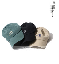 Handsome ~ grab the Korean version of Joker ins Japanese couple baseball cap men and women Street army green cap
