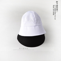 Giant Face Small Japanese Designer Personality Large Eatery Recessed Styling Black & White Bucket Cap 100 Lap Personality Basin Cap
