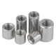 Extended nut 304 stainless steel cylinder thickening and heightened welded screw joint connecting nut column m4m5m6m8