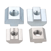 Eurotender aluminium profile slider nut t type slider square screw cap t shape 20 30 30 40 45 type M3M4M5M6M8L