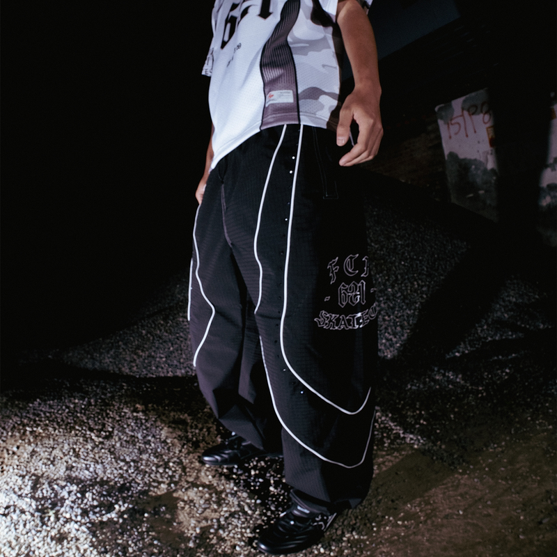 Fcpskateco.Diamondtrackpants Diamond Sports Pants American Street Skateboard Patchwork Sports Pants