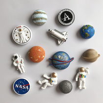 (4) NASAs NASA Apollo Astronaut Astronaut Magnetic Magnetic Fridge Sticker Decorations