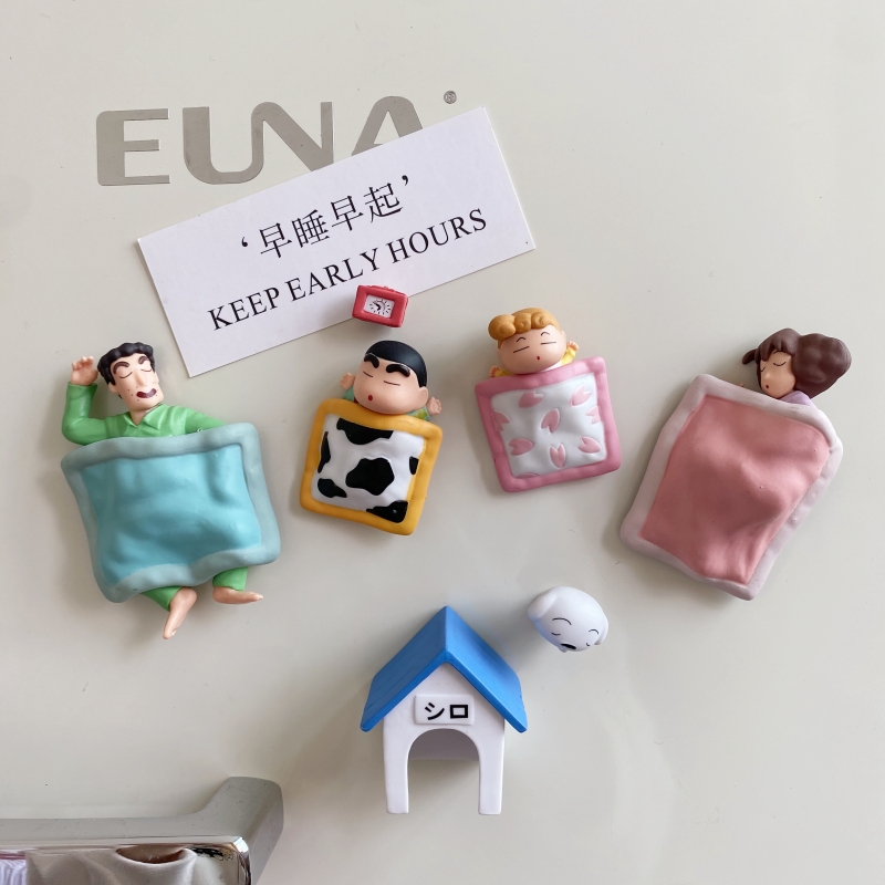 Creative Wax Pen Small New Fridge Patch Sleep the family home Residence Decoration Sticker Dongle Dongle Board Message Magnetic Attraction Magnetic-Taobao