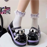 Высокая летняя обувь на платформе, оригинальные туфли для кожаной обуви для принцессы, стиль Лолита