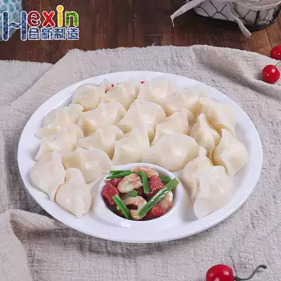 Dumpling model simulation food Chinese food fake steamed dumpling sample Northeast big stuffing dumpling props window display display