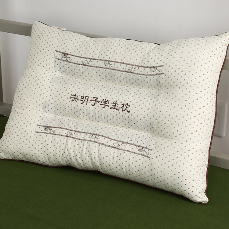 Pillow Core Student Cassia Pillow Adult Health Pillow Student Sleep Pillow Core Cassia Dual-purpose Pillow