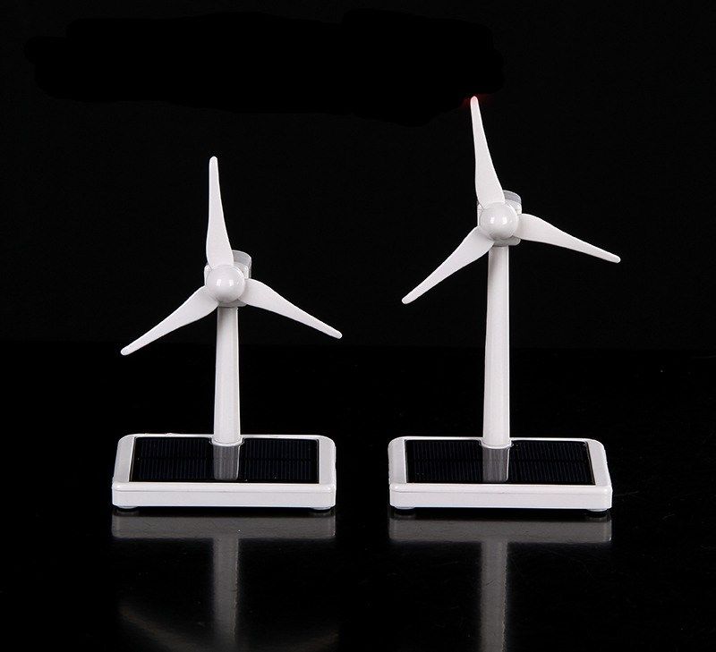 Power generation windmill model solar windmill model solar windmill ornaments rotating wind power generation model