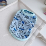 Paike Cartoon Printed Pet Dog Pure Cotton футболка Teddy Yorkshire Panda Cotton Vest Dog Одежда