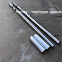 Standard ground buried volleyball column hand lift competition Air volleyball column Net frame stainless steel volleyball column frame