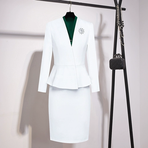 Весенний комплект, ювелирное украшение, униформа медсестры, комбинезон, в западном стиле