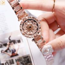 When it comes to running a watch womens Star watches to run the watch Mens rotatable watch swivel dial with drill