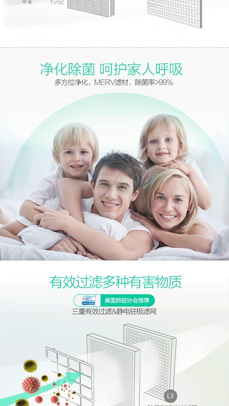 máy lọc không khí daikin mck55tvm6 Máy lọc không khí 3M Hộ gia đình ngoài formaldehyd bụi bụi khói bụi khói khói phòng ngủ thông minh thanh oxy máy lọc không khí bù ẩm xiaomi