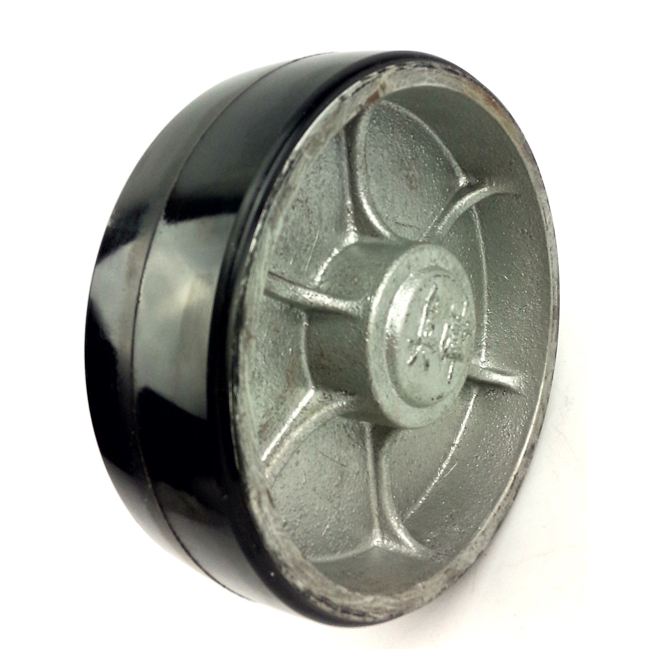 Ojin carrying cart Manual stacking high machine hydraulic car large wheel 180X62 65-47 Otsu polyurethane PU large wheel